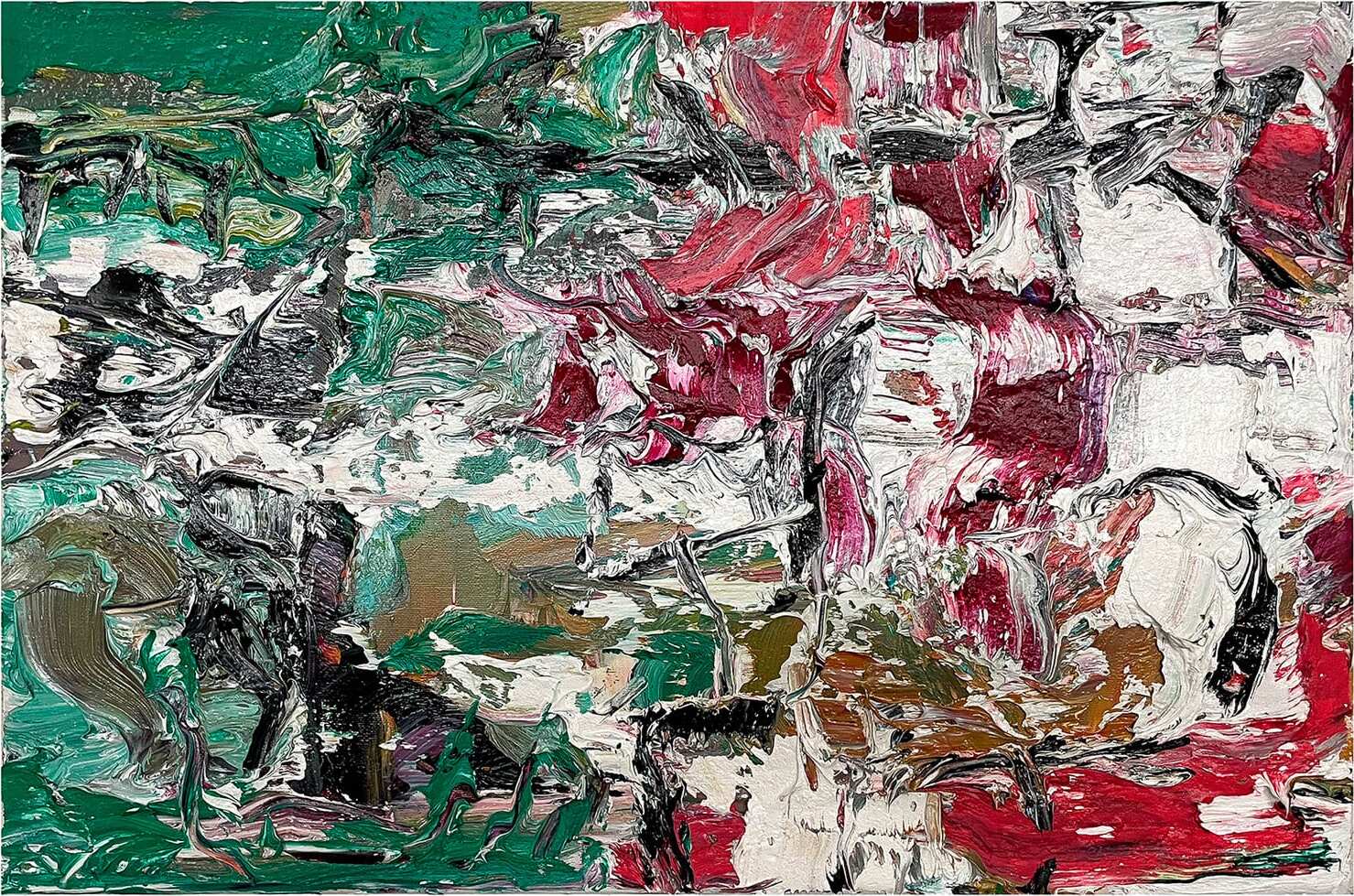 When red meets green, serie Beauty in a birds eye view